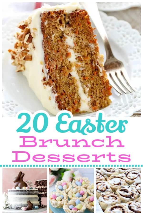 20 Easter Brunch Desserts You'll Rise For