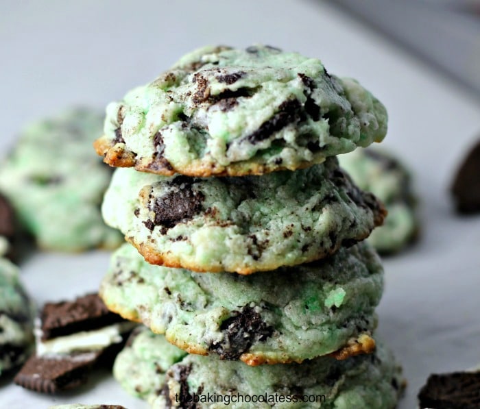 Holiday Oreo Cream Cheese Cookies