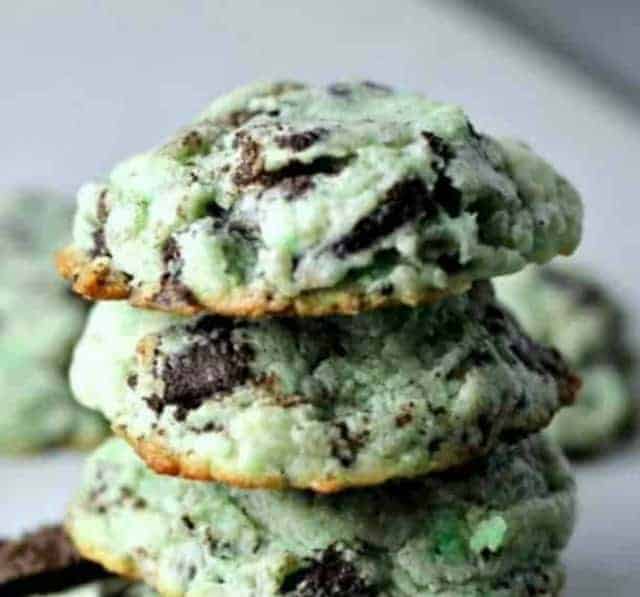 Holiday Oreo Cream Cheese Cookies