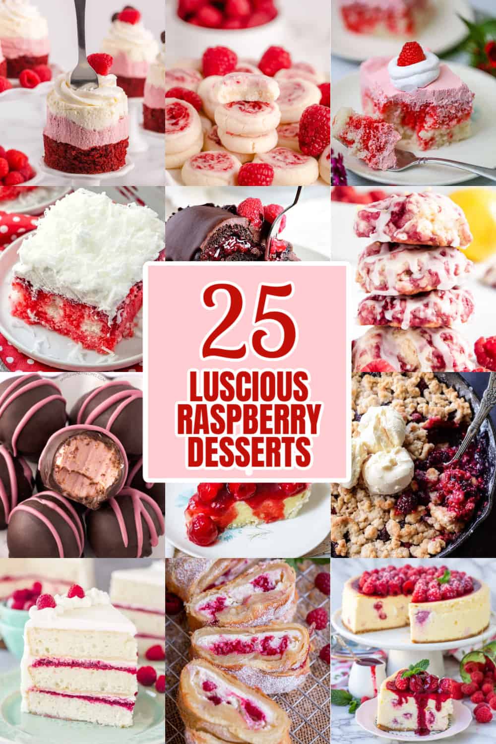 25 RASPBERRY DESSERTS