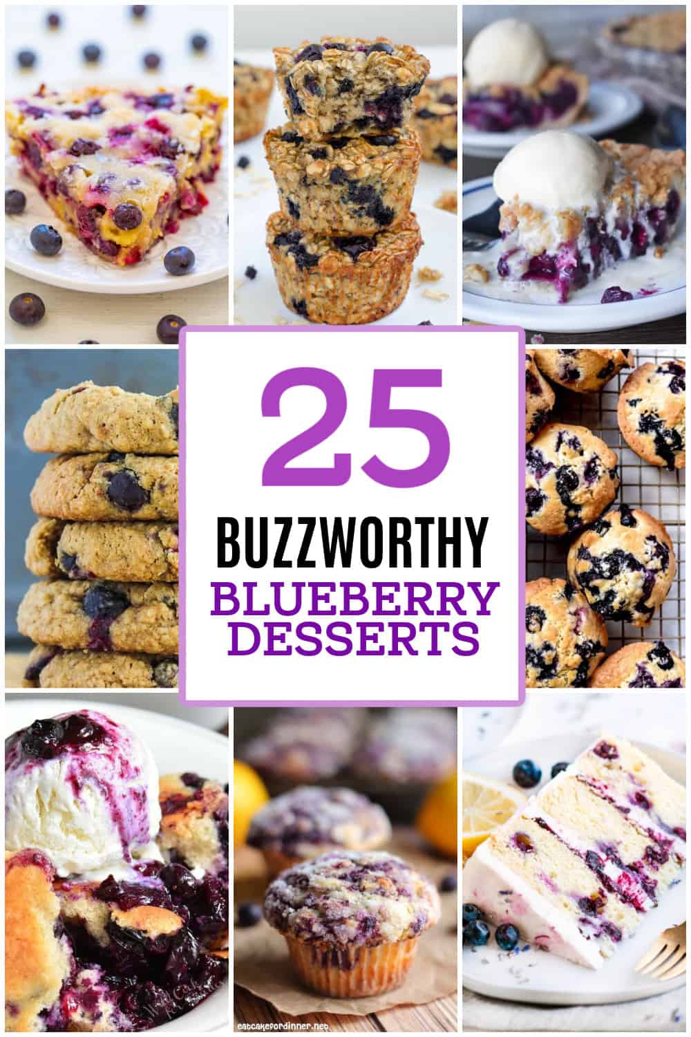 25 Buzz-Worthy Blueberry Desserts to Bake
