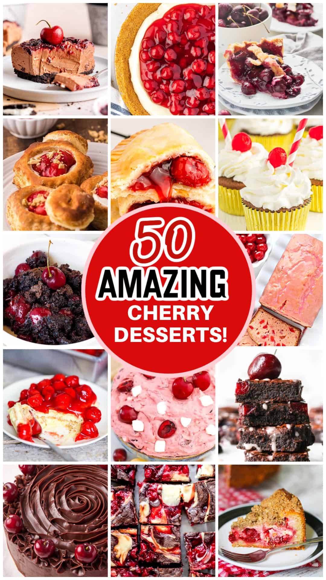Delightful CHERRY DESSERT RECIPES