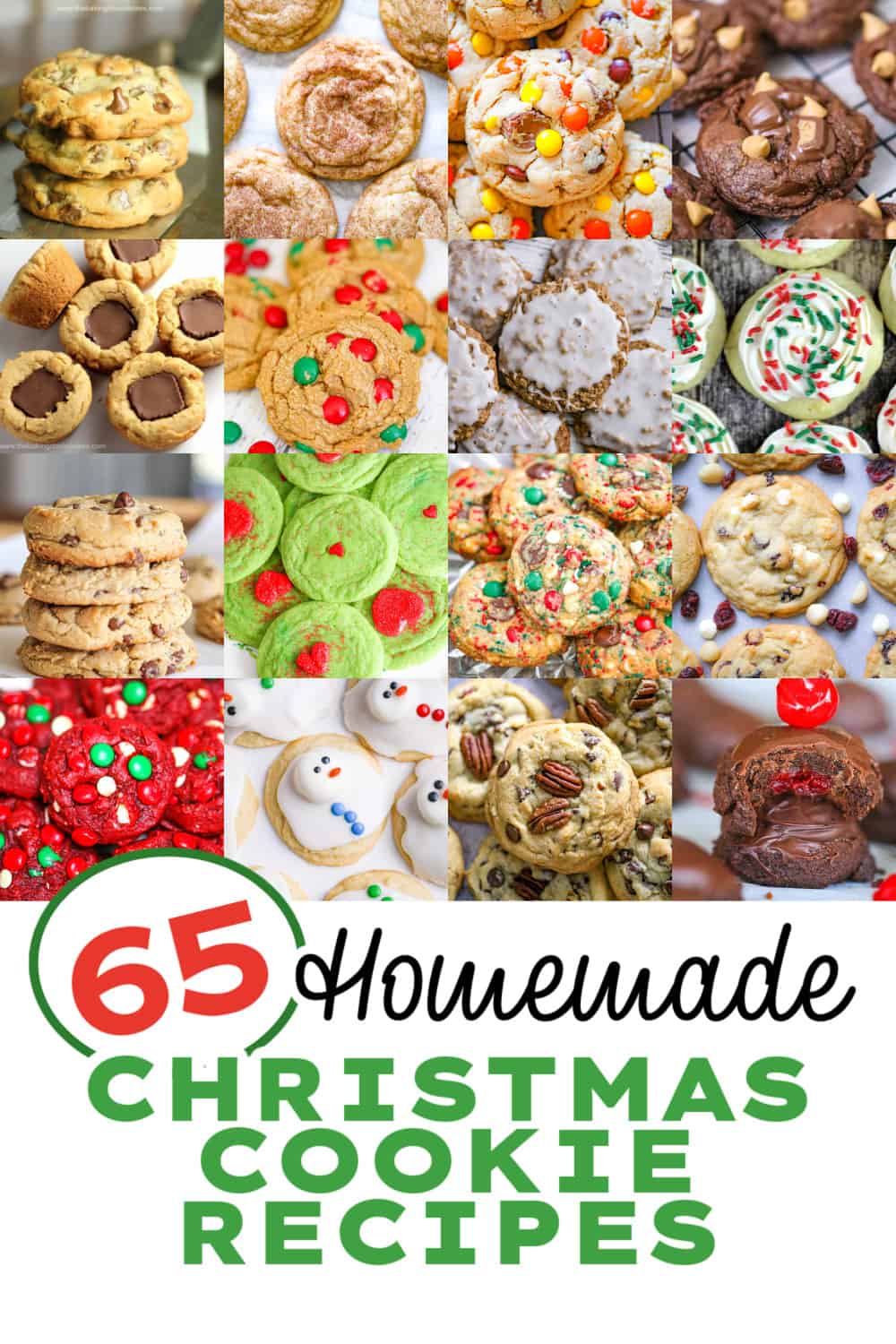 65 Homemade Christmas Cookies Recipes 