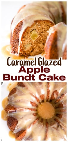 Caramel Apple Bundt Cake