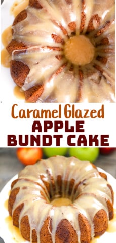 Caramel Apple Bundt Cake