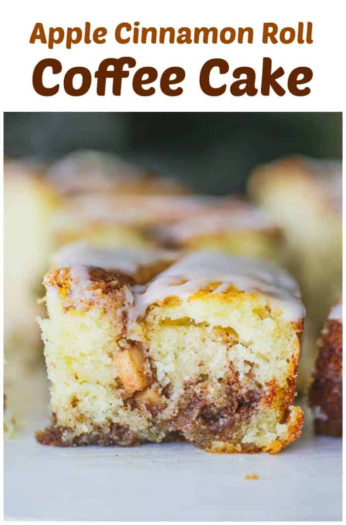 Apple Cinnamon Roll Coffee Cake