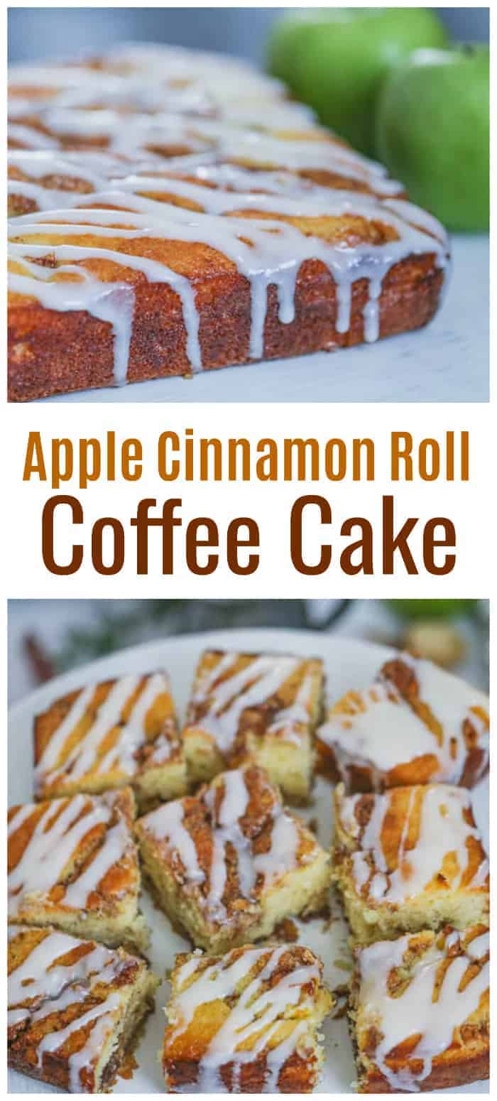 Apple Cinnamon Roll Coffee Cake