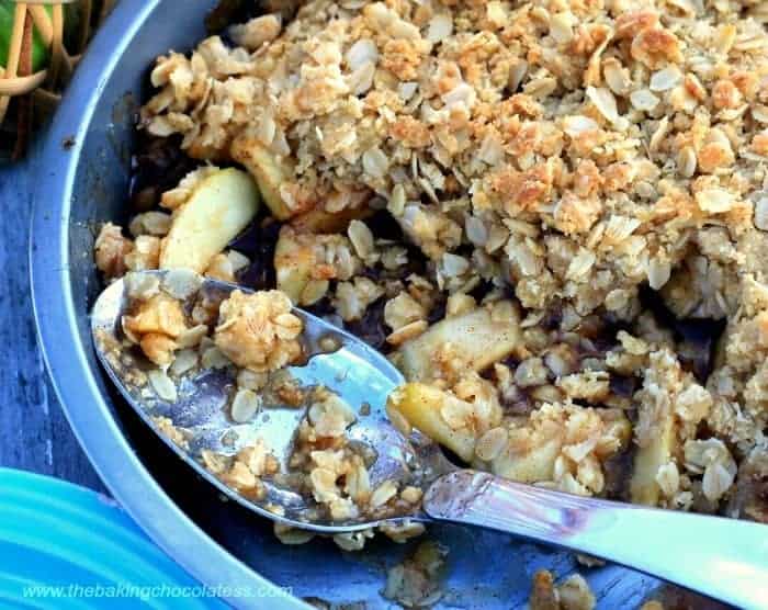 Beyond Yummy GF Maple Cinnamon Apple Crisp