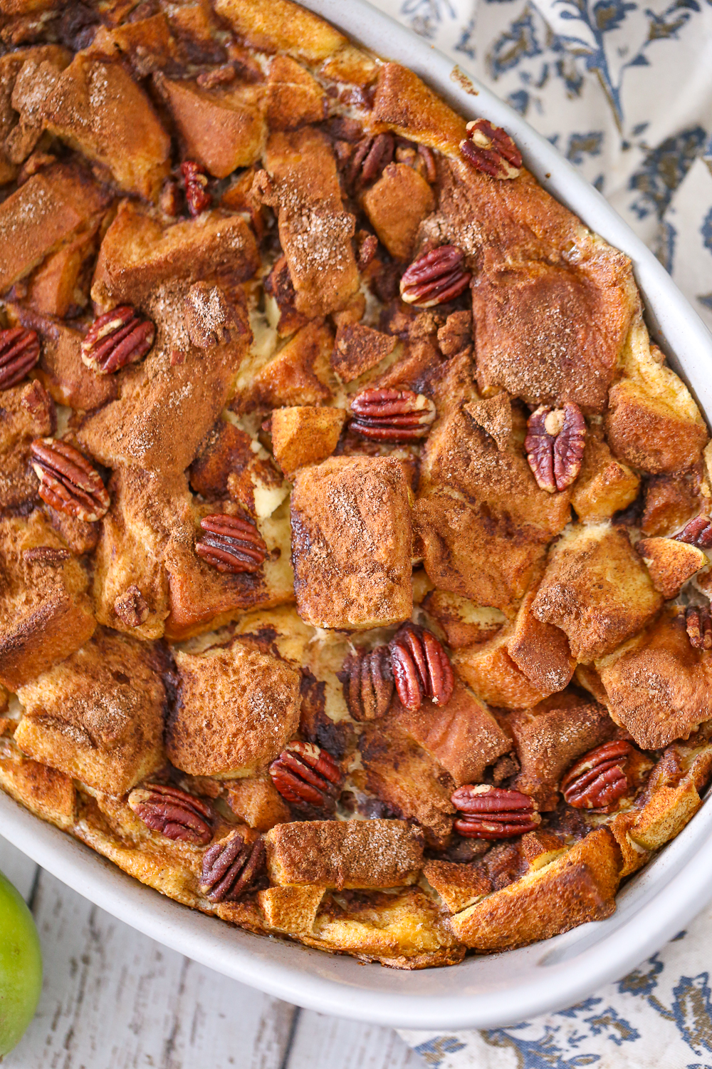 Easy Apple Bread Pudding