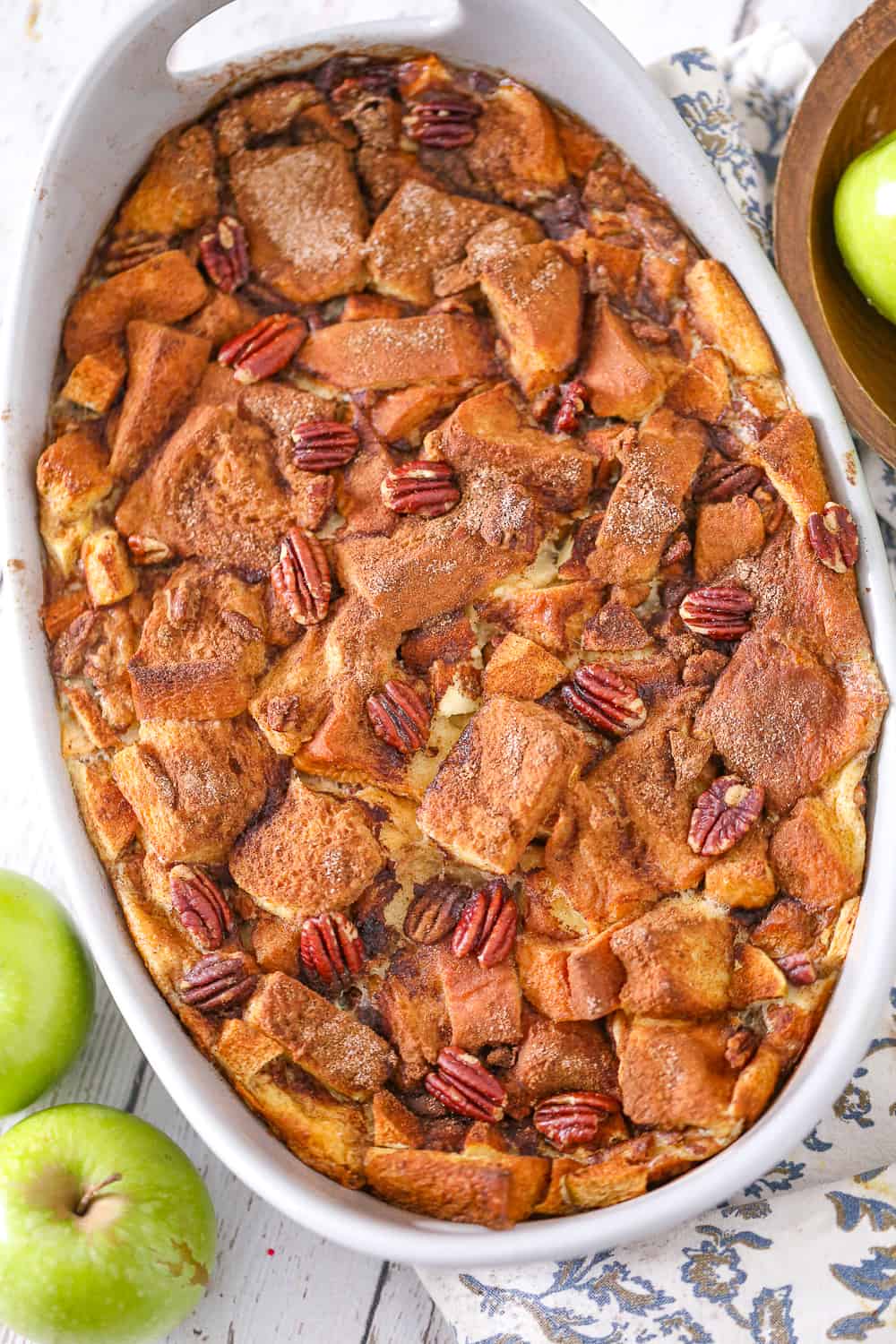 recipe for apple bread pudding