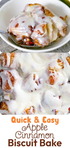 Easy Apple Cinnamon Biscuit Bake