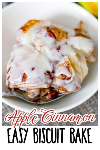 Easy Apple Cinnamon Biscuit Bake