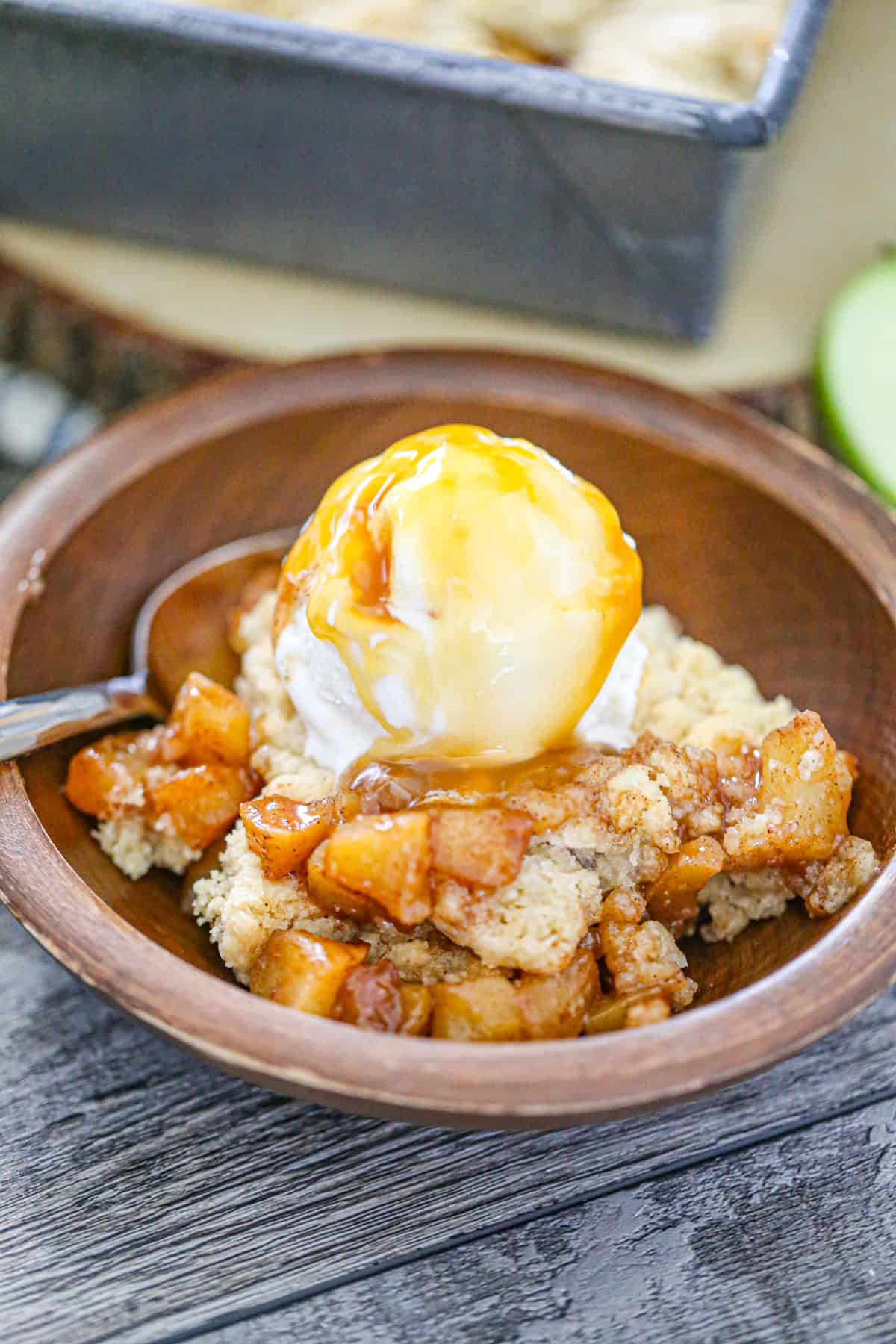 Grandma's Classic Biscuit Apple Cobbler
