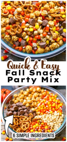 Fall Sweet & Salty Snack Mix