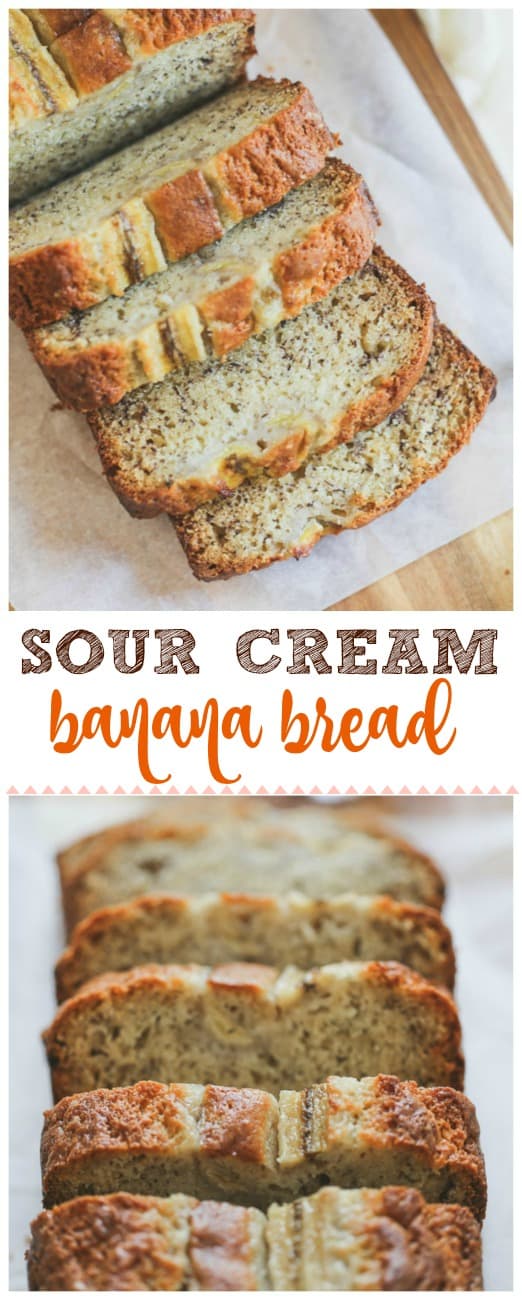 Sour Cream Banana Bread