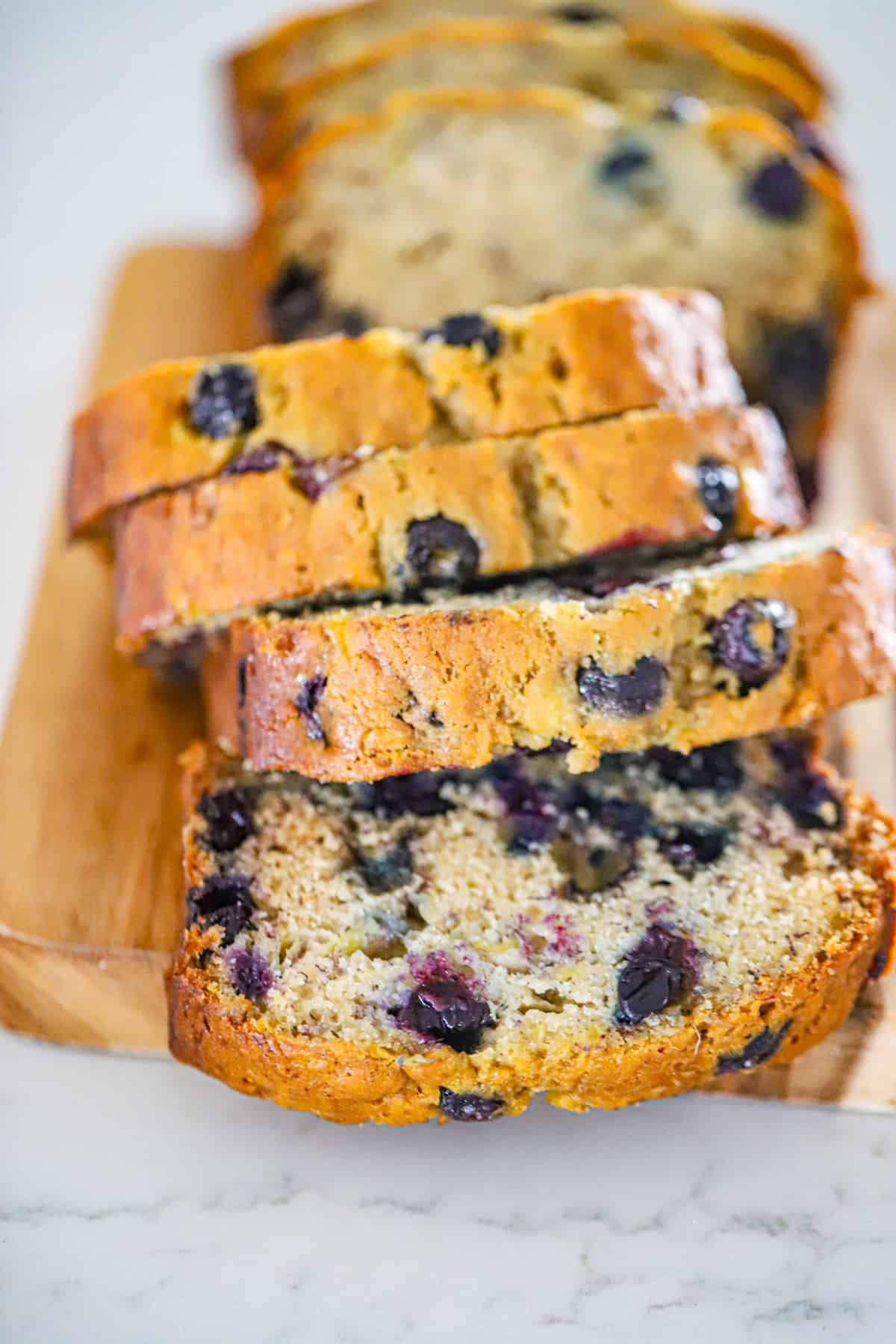 Easy Blueberry Banana Bread