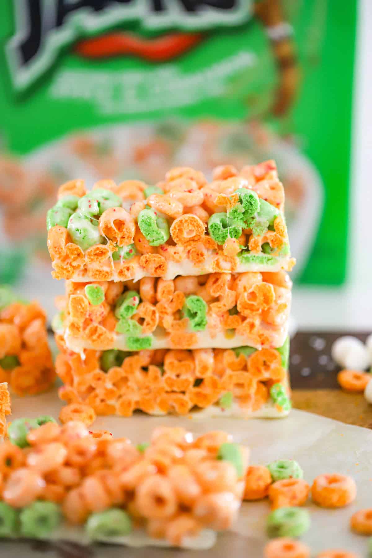 Gooey APPLE JACKS CEREAL BARS