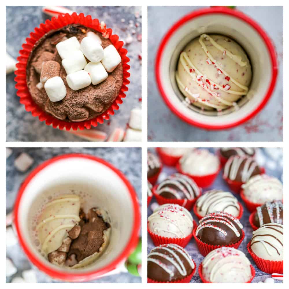 Easy Hot Chocolate Cocoa Bombs recipe