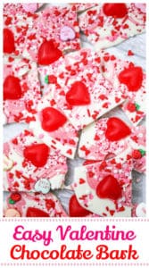 Easy Valentine Chocolate Bark