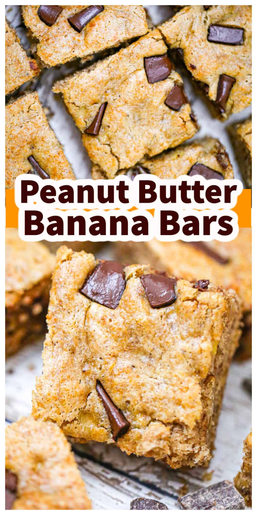 Peanut Butter Banana Bars