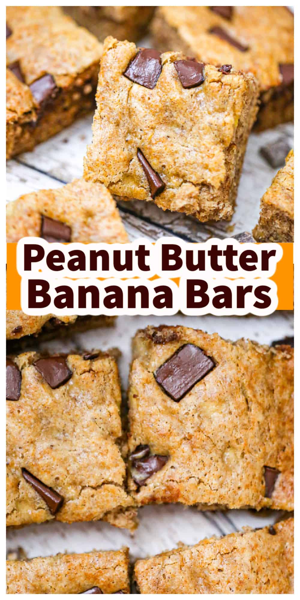 Peanut Butter Banana Bars