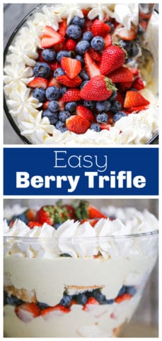 Easy Berry Trifle