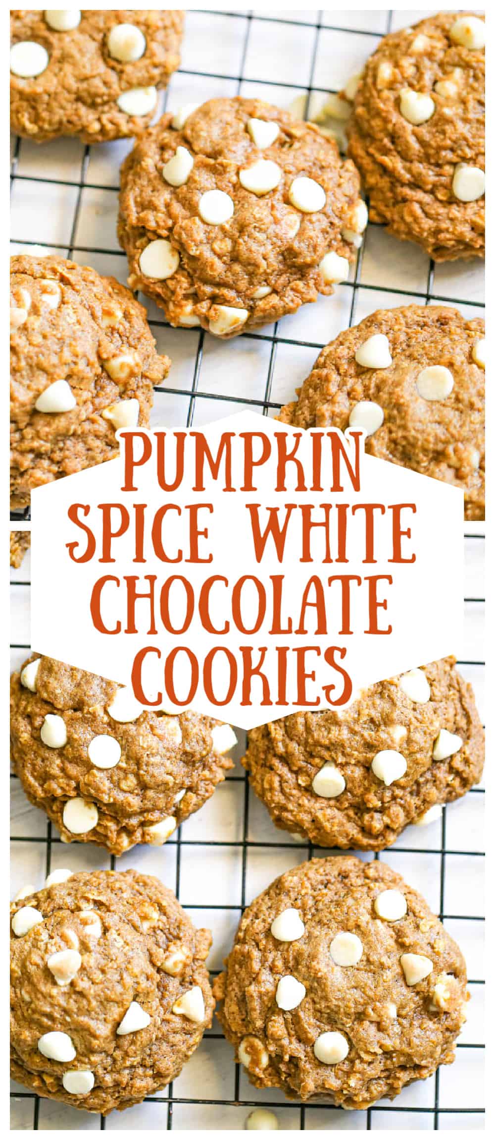 Pumpkin Spice Chocolate Chip Oatmeal Cookies easy recipes desserts for fall