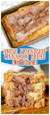 amish cinnamon friendship bread recipe without starter