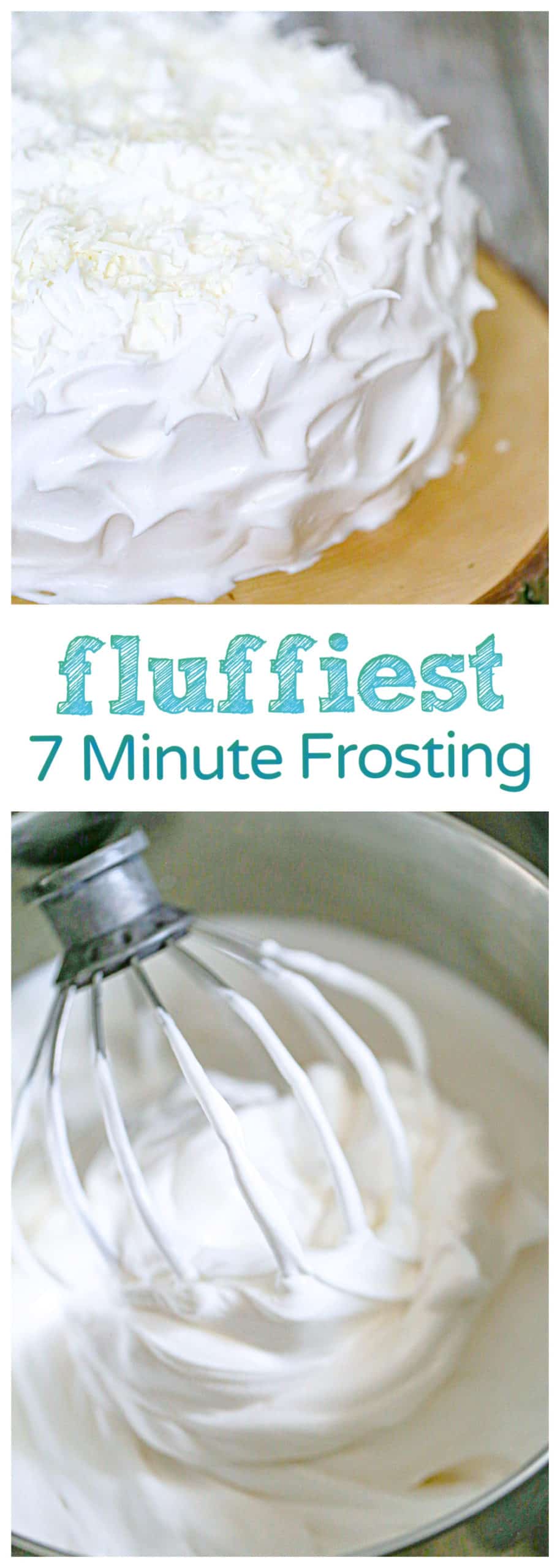 Magnolia Bakery's Coconut Layer Cake 7 MINUTE FROSTING