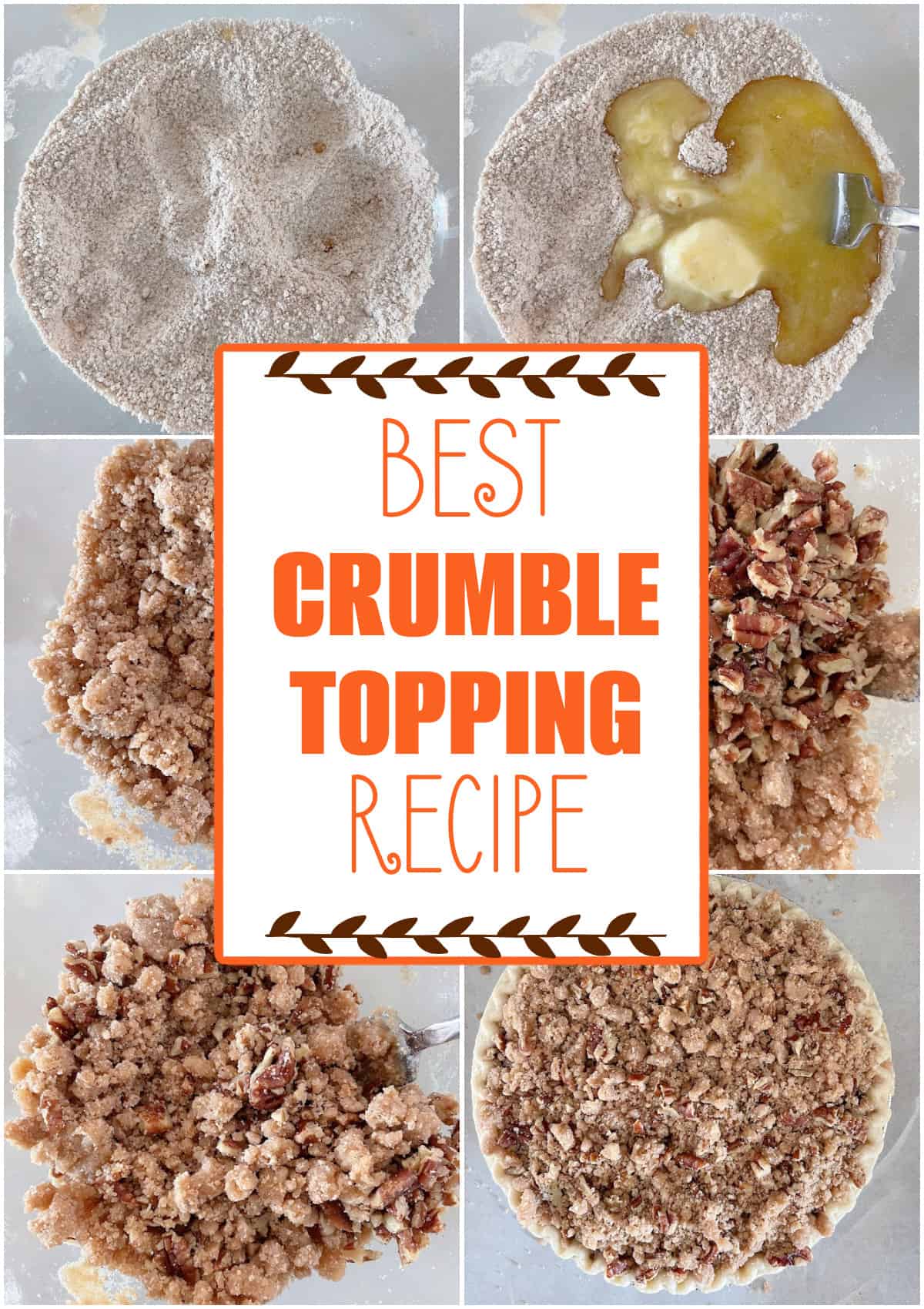 BEST CRUMBLE TOPPING RECIPE