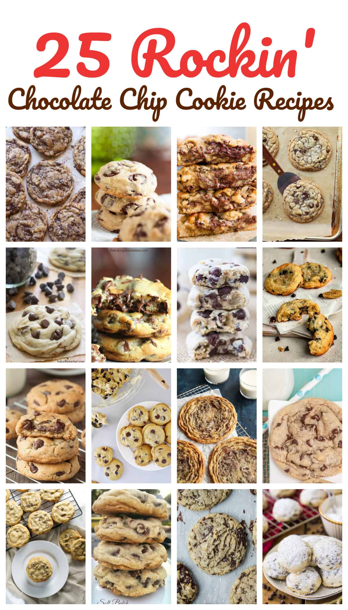 easy chocolate chip cookie recipes