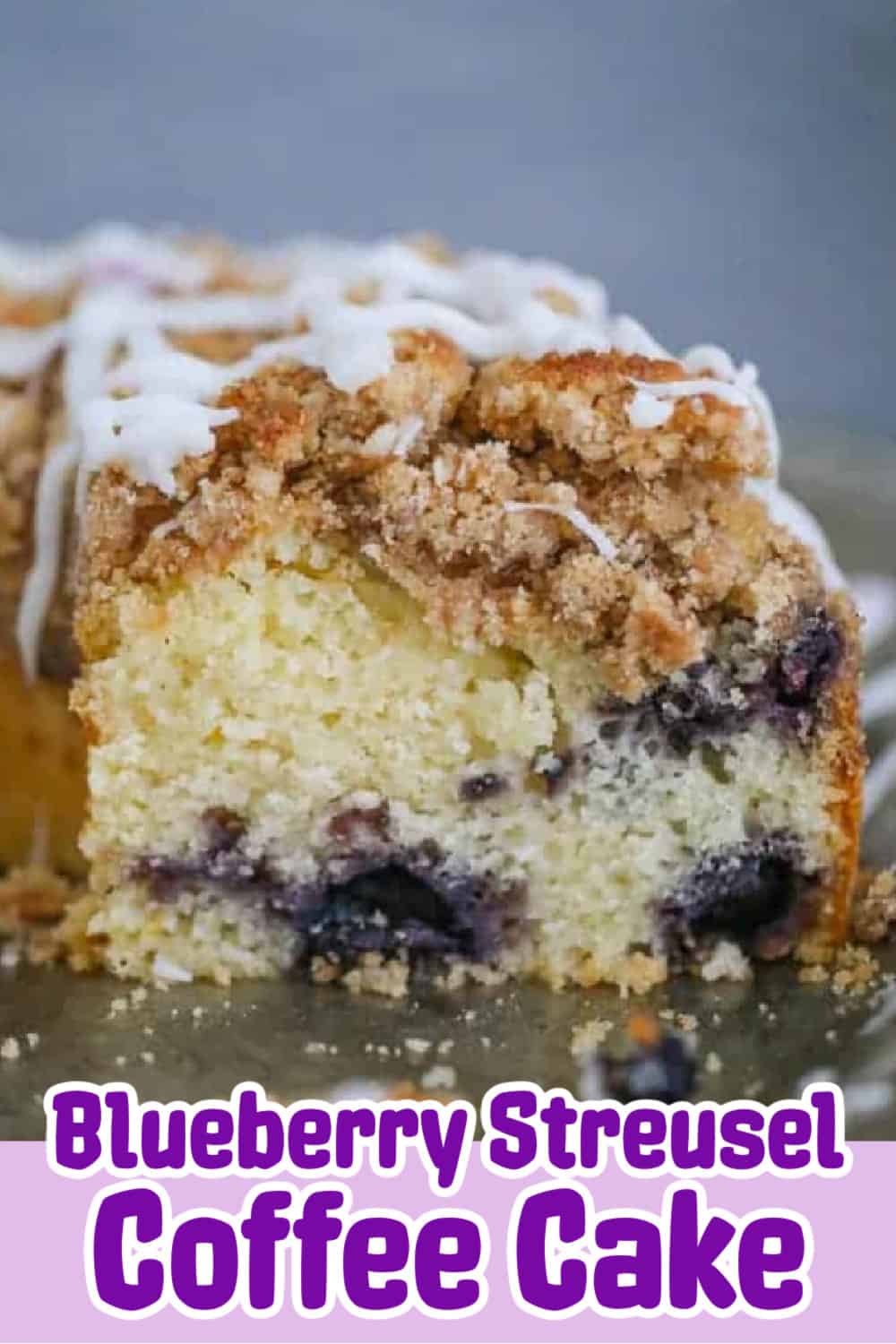 Blueberry Streusel coffee cake