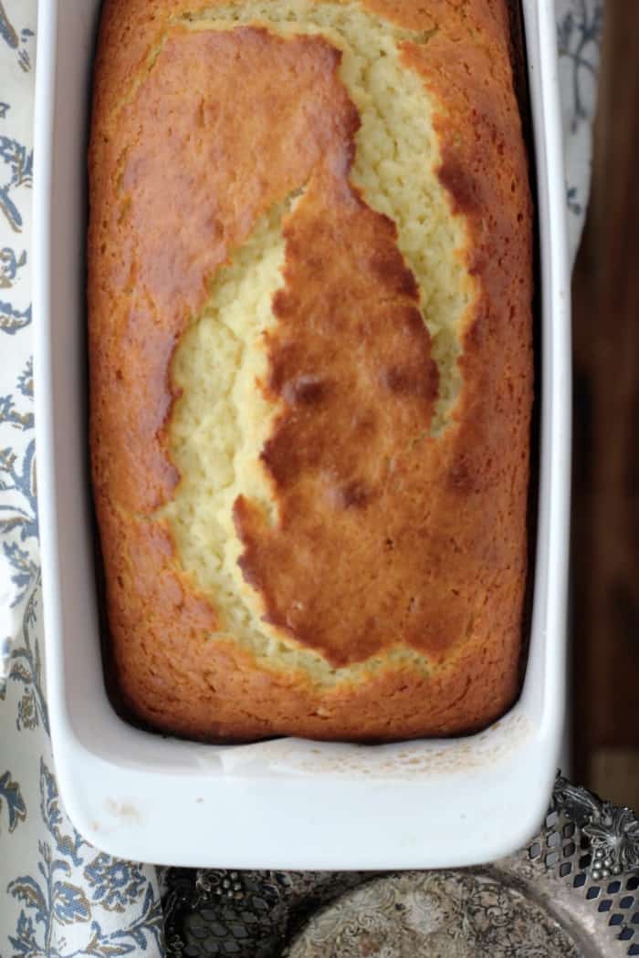 Vanilla Greek Yogurt & Olive Oil Pound Cake