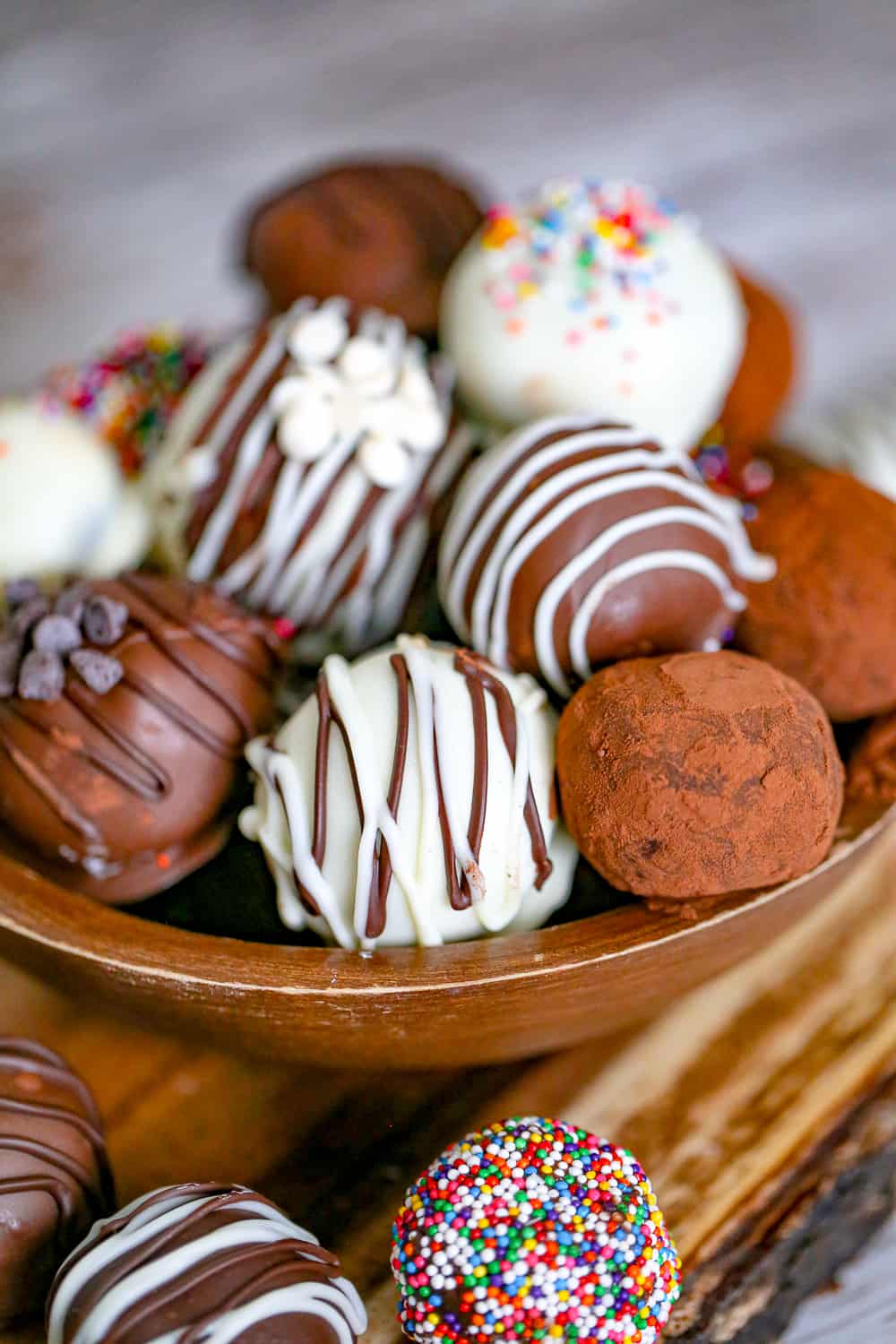 Easy Brownie Truffles
