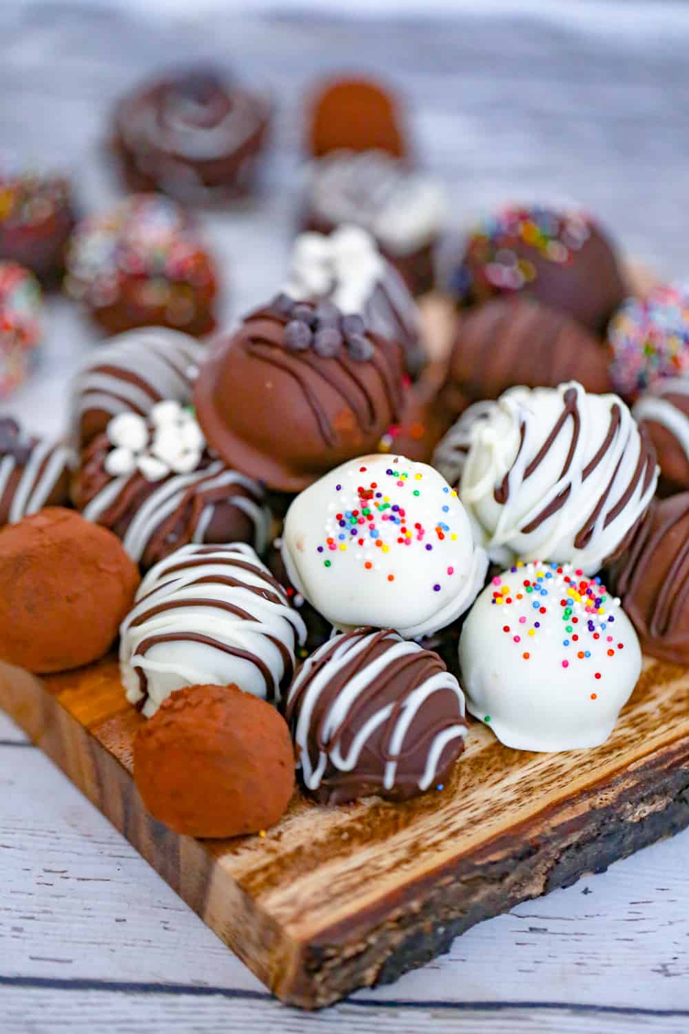 Easy Brownie Truffles