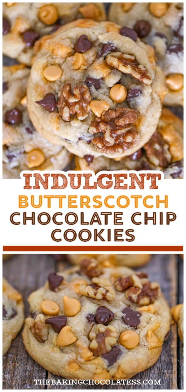 Best Ever Butterscotch Chocolate Chip Cookies (with Sea Salt)