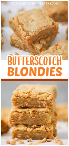 BUTTERSCOTCH BLONDIES