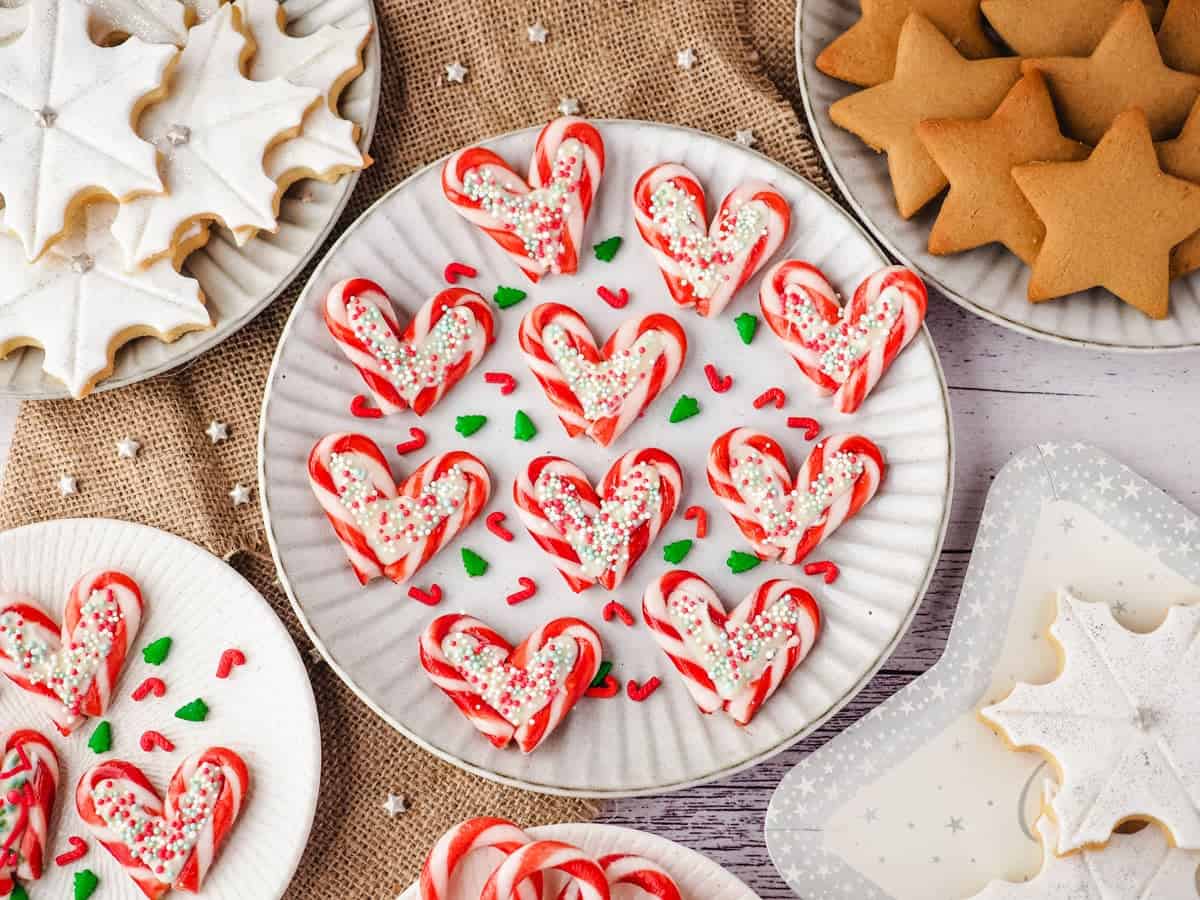 Candy Cane Hearts