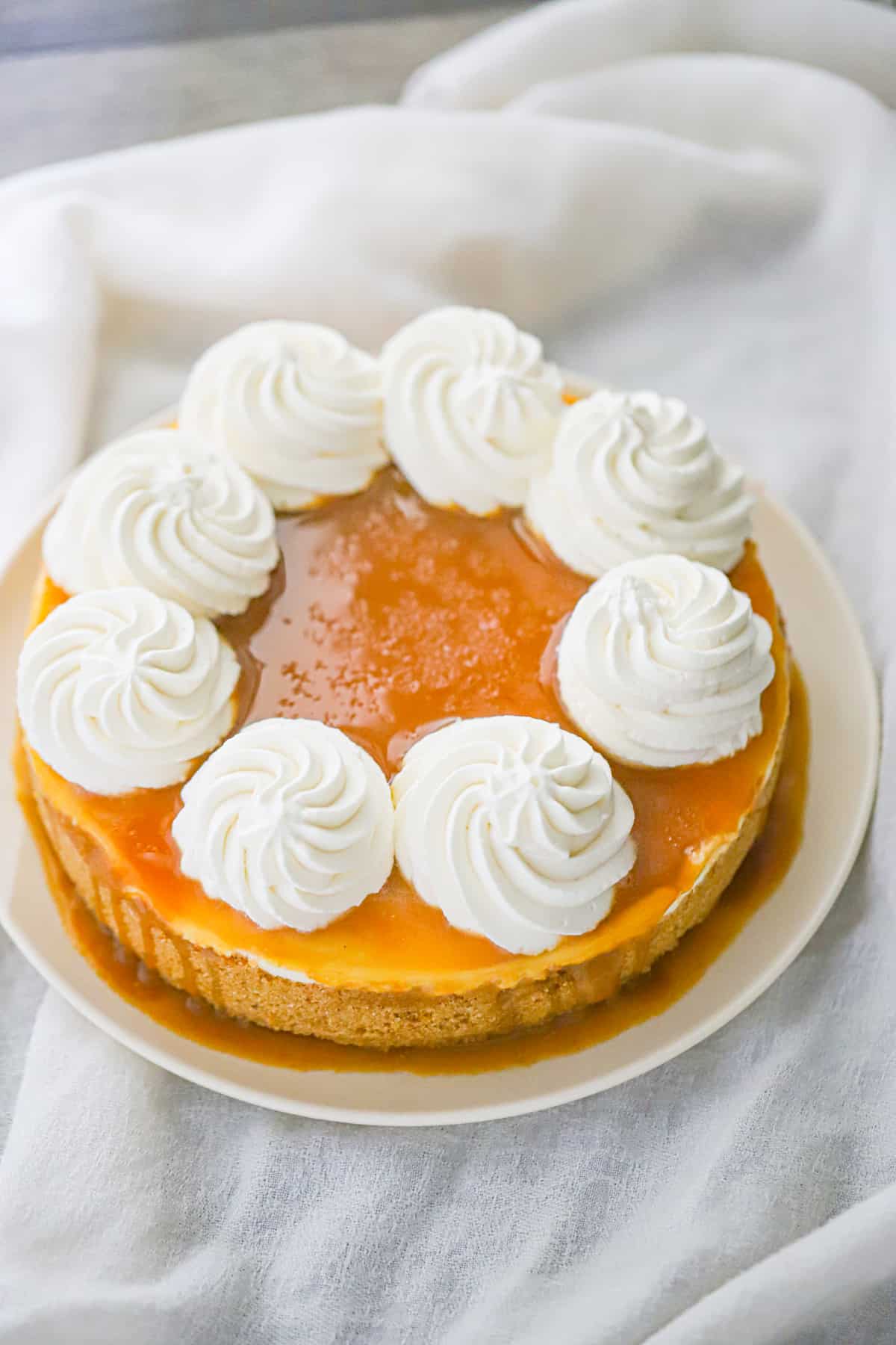 no bake salted caramel cheesecake recipe