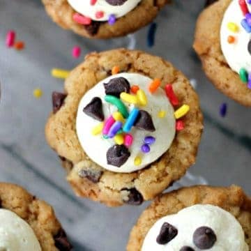 Salted Caramel Mousse ROLO Cookie Cups
