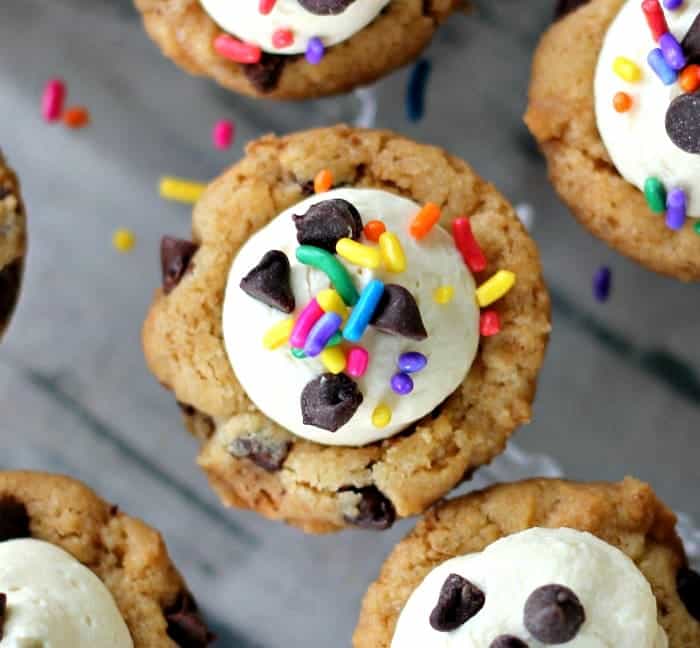 Salted Caramel Mousse ROLO Cookie Cups