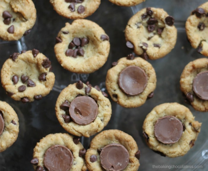 Salted Caramel Mousse ROLO Cookie Cups