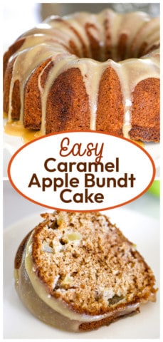 Caramel Apple Bundt Cake