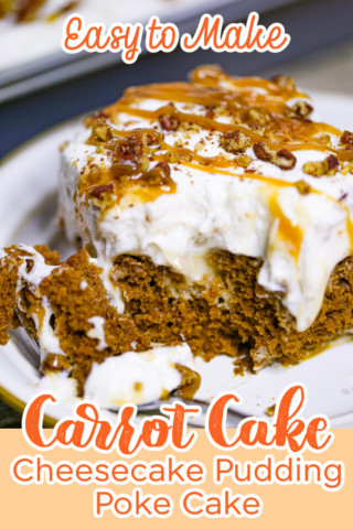Carrot Cake Poke Cake