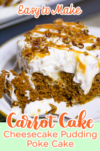 Carrot Cake Poke Cake