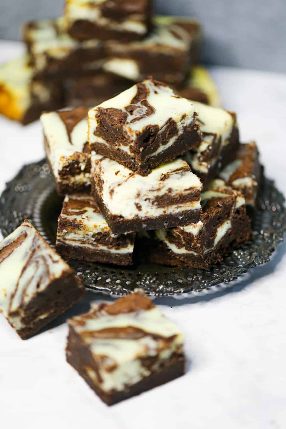 Easy Cream Cheese Brownies