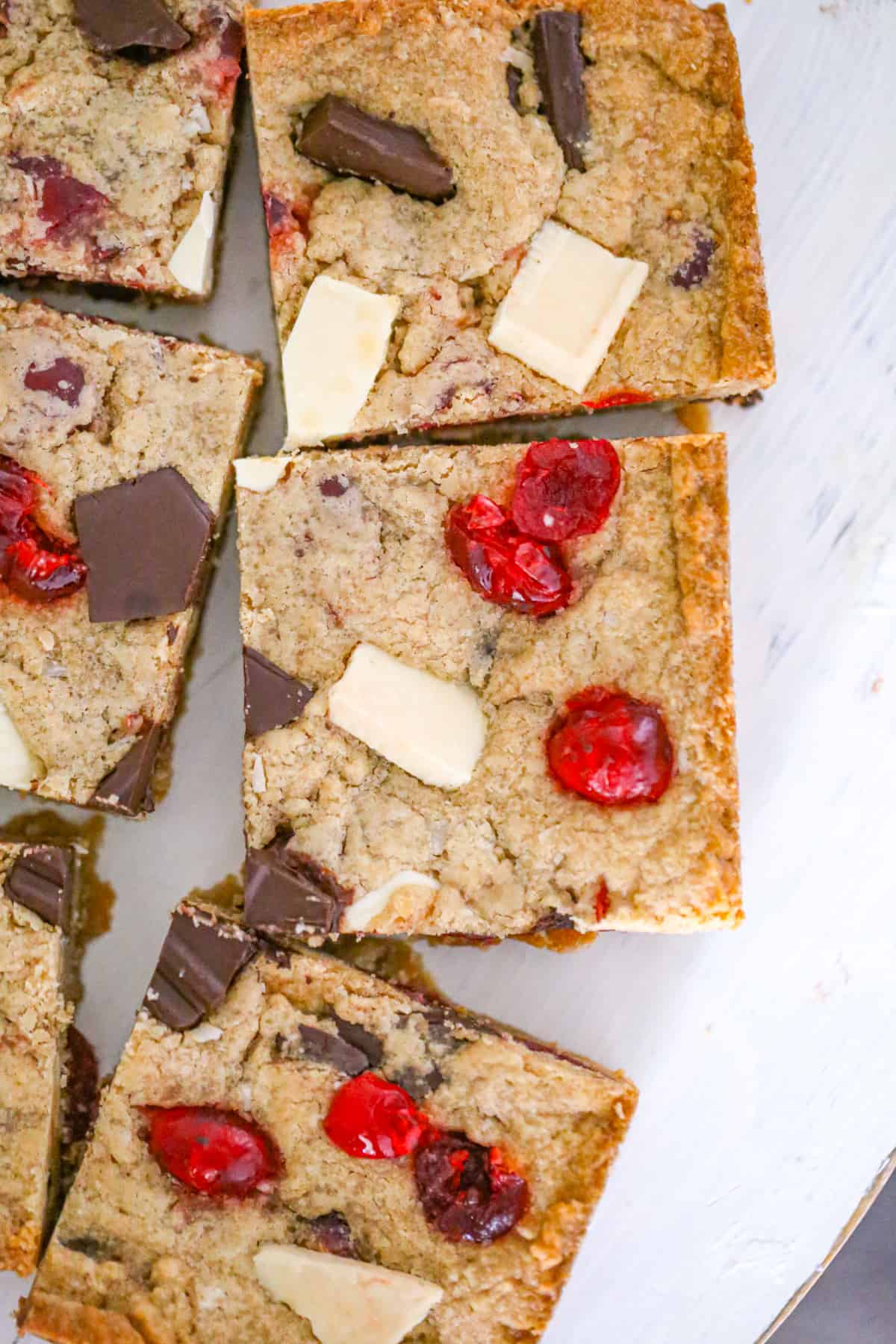 peanut butter bars recipe white chocolate & coconut included