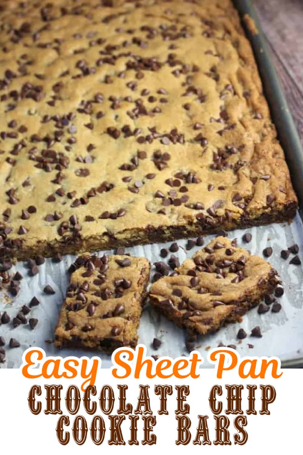 Perfect Chocolate Chip Cookie Bars