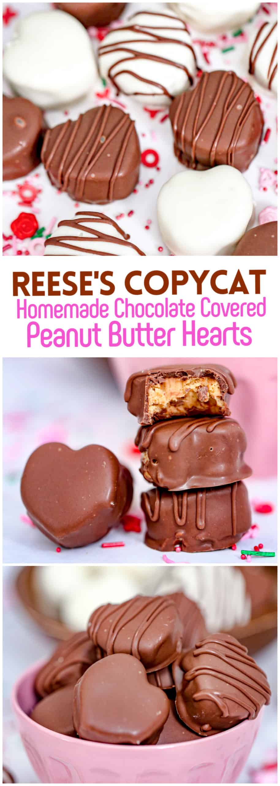 Chocolate Peanut Butter Hearts