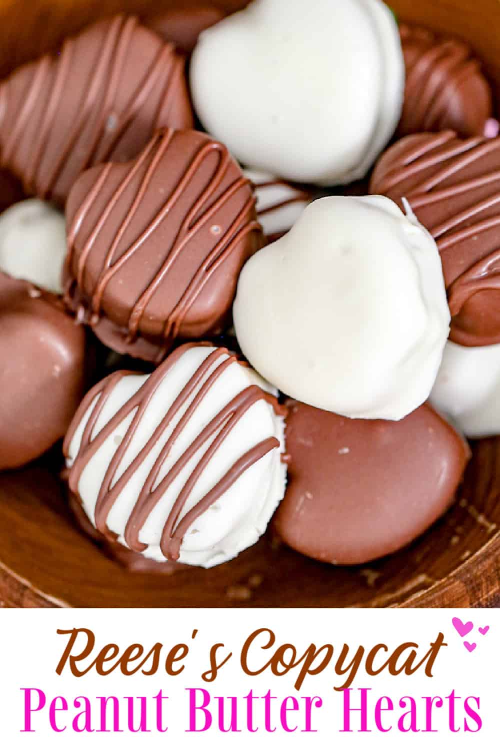 Chocolate Peanut Butter Hearts